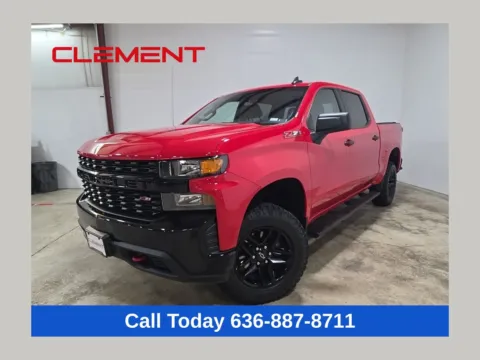 Red 2021 Chevrolet Silverado 1500 Custom Trail Boss for sale in Wentzville, MO