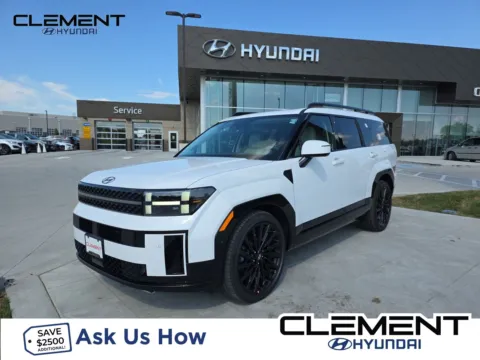 White 2026 Hyundai Santa Fe Calligraphy for sale in Wentzville, MO