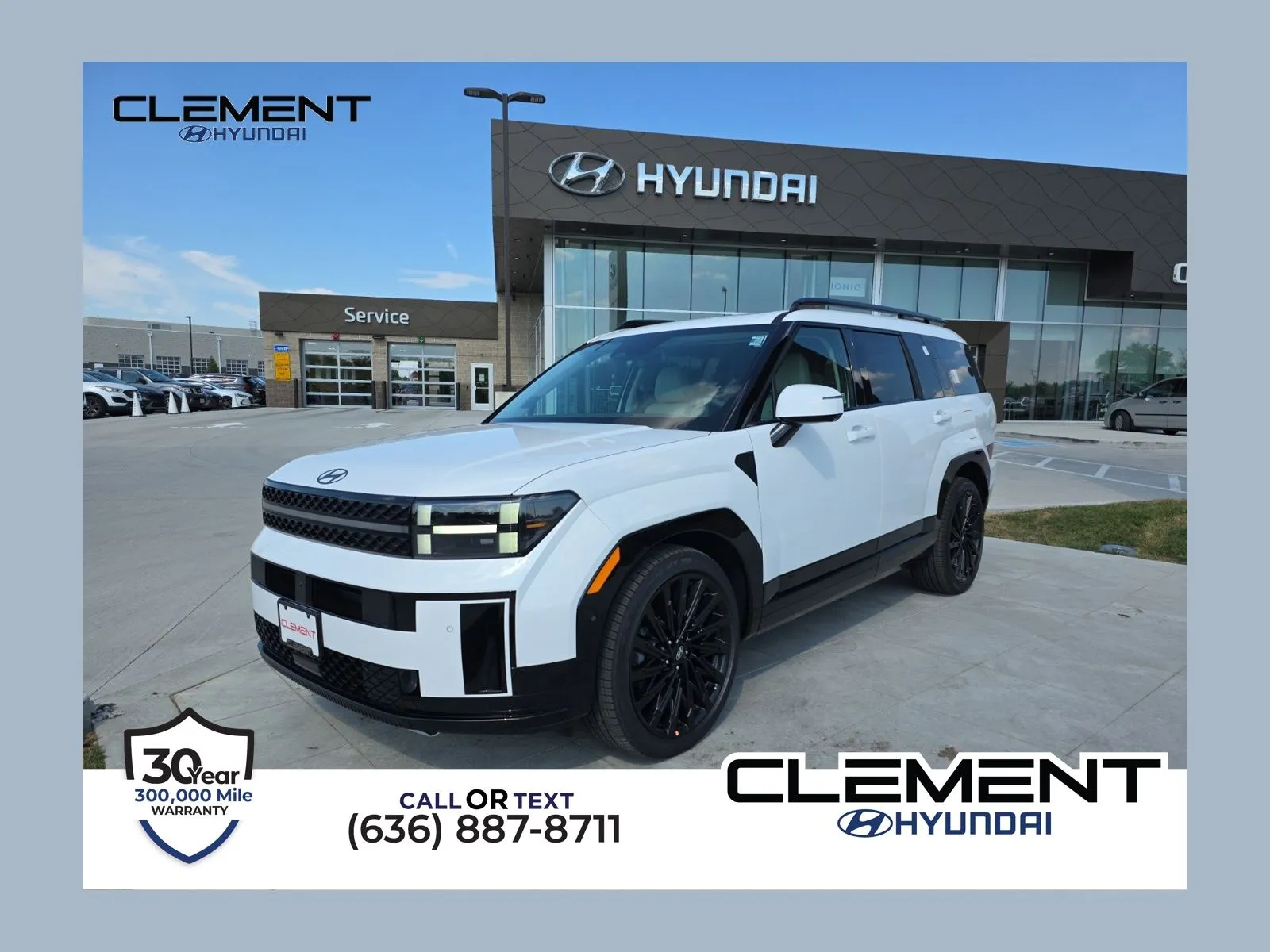 White 2026 Hyundai Santa Fe Calligraphy for sale in Wentzville, MO