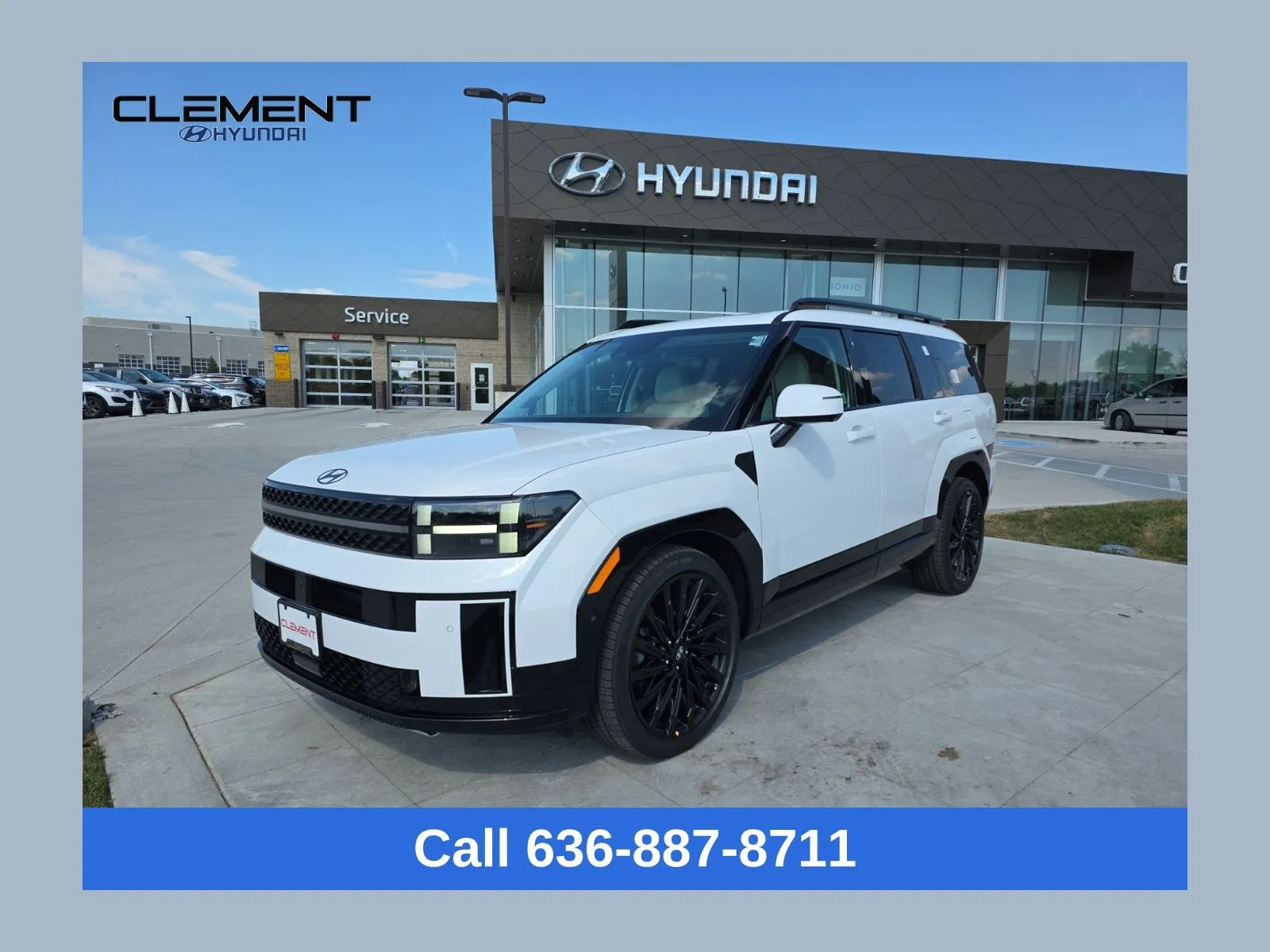 White 2026 Hyundai Santa Fe Calligraphy for sale in Wentzville, MO