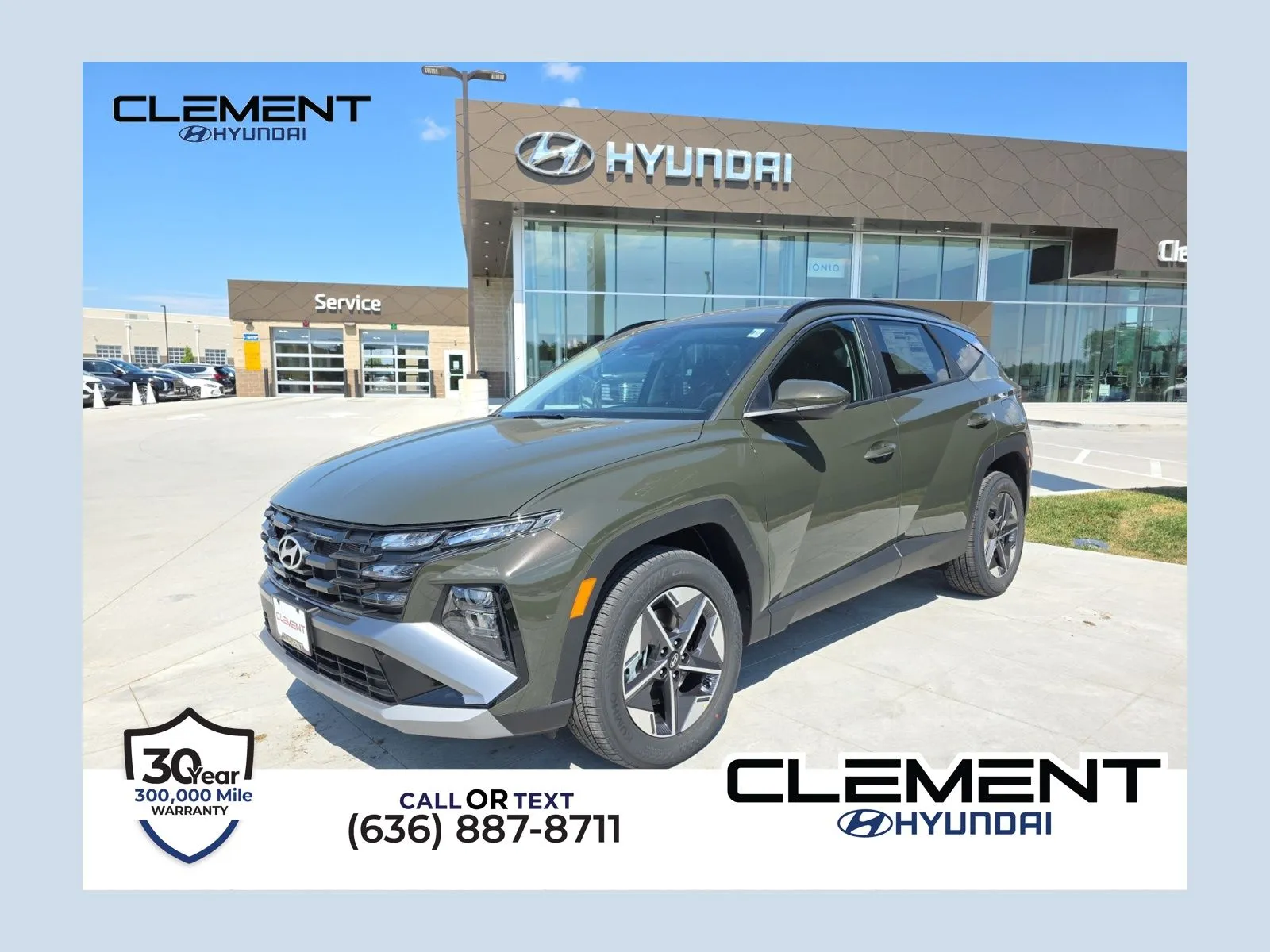 Green 2026 Hyundai Tucson SEL for sale in Wentzville, MO
