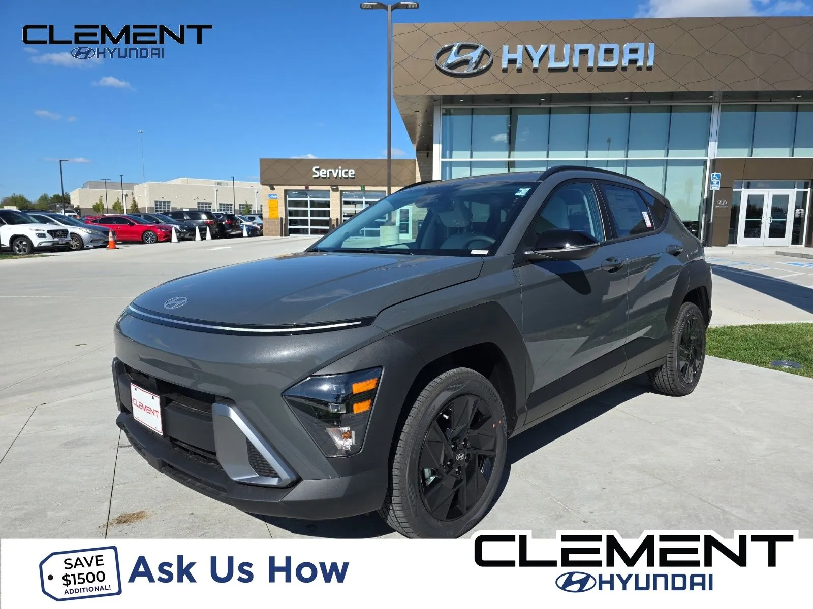 Gray 2026 Hyundai Kona SEL Sport for sale in Wentzville, MO