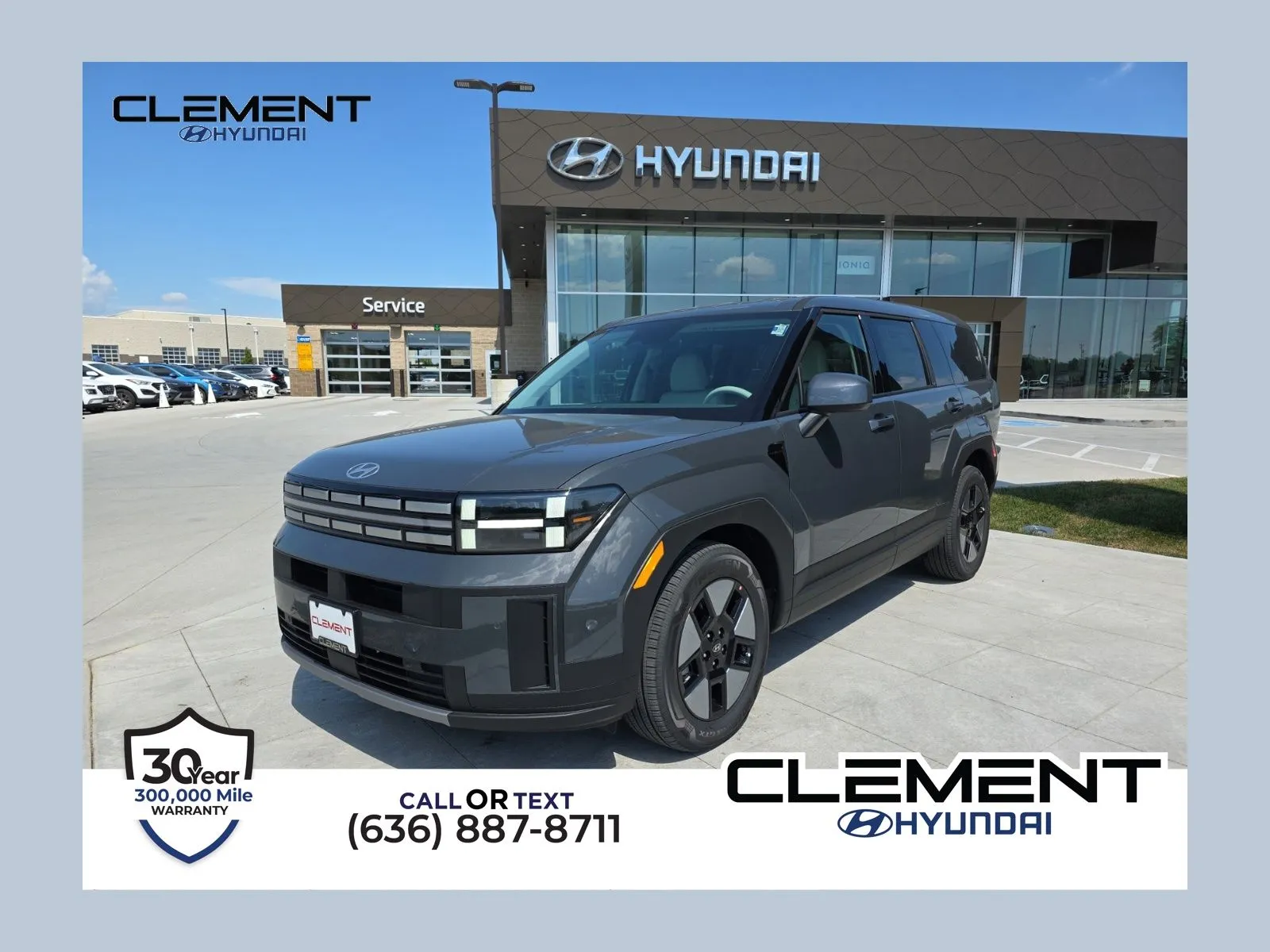 Gray 2026 Hyundai Santa Fe Hybrid SE for sale in Wentzville, MO