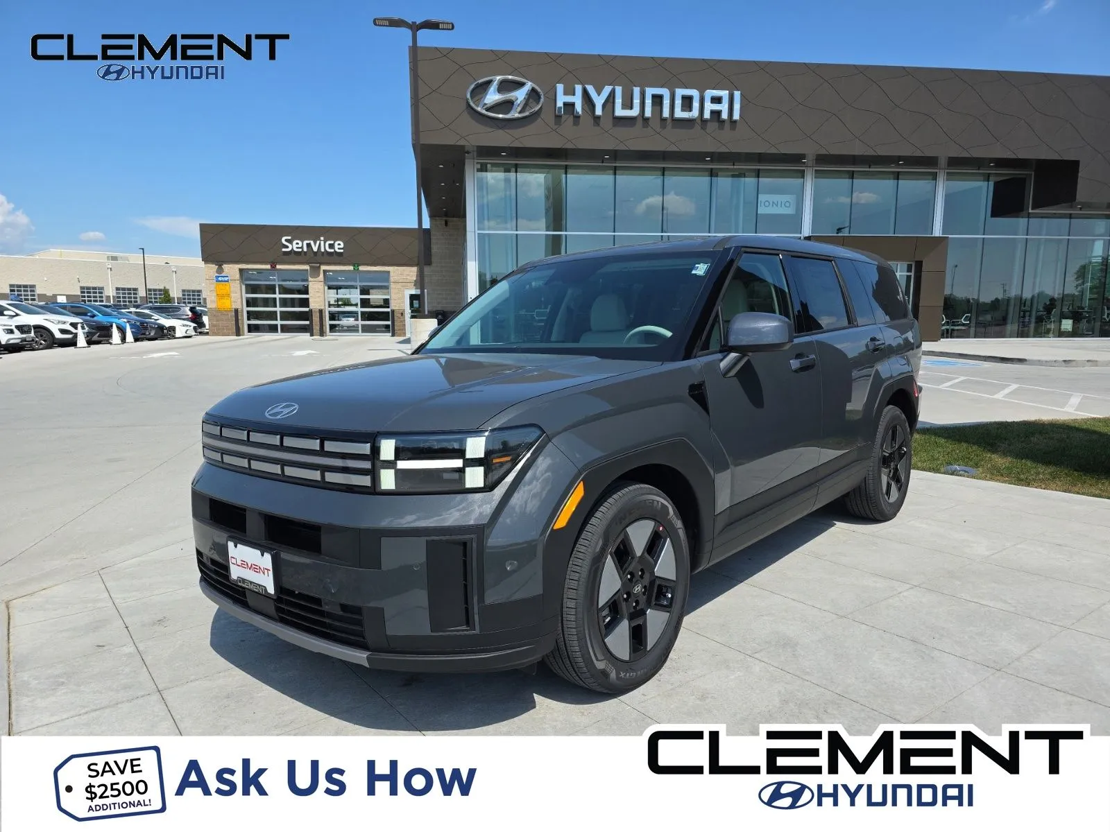 Gray 2026 Hyundai Santa Fe Hybrid SE for sale in Wentzville, MO