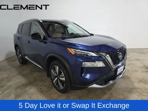 Another view of 2021 Nissan Rogue Platinum for sale in Wentzville, MO at Clement Hyundai