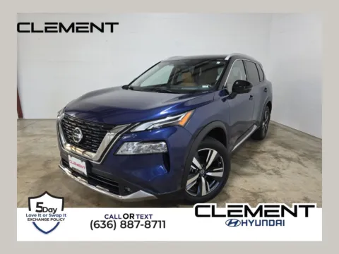 Black 2021 Nissan Rogue Platinum for sale in Wentzville, MO