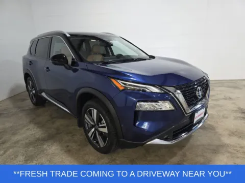 Another view of 2021 Nissan Rogue Platinum for sale in Wentzville, MO at Clement Hyundai