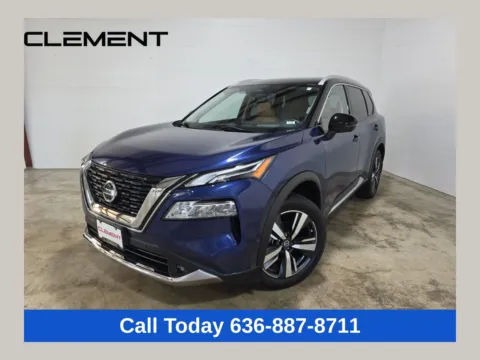 Black 2021 Nissan Rogue Platinum for sale in Wentzville, MO