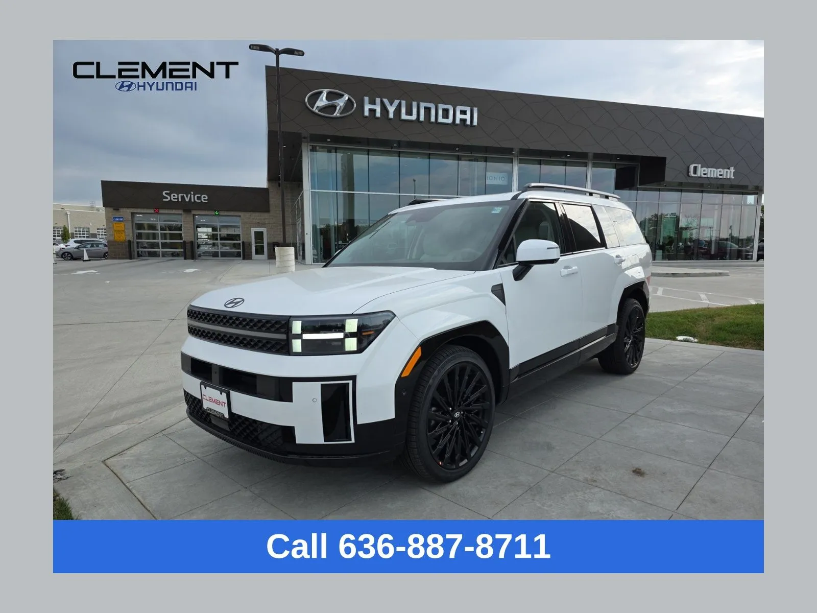 White 2026 Hyundai Santa Fe Calligraphy for sale in Wentzville, MO