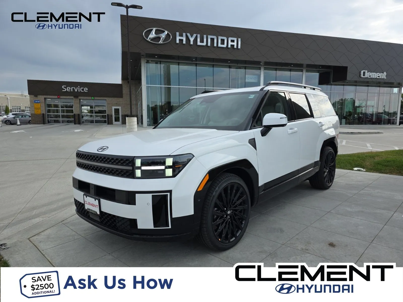 White 2026 Hyundai Santa Fe Calligraphy for sale in Wentzville, MO