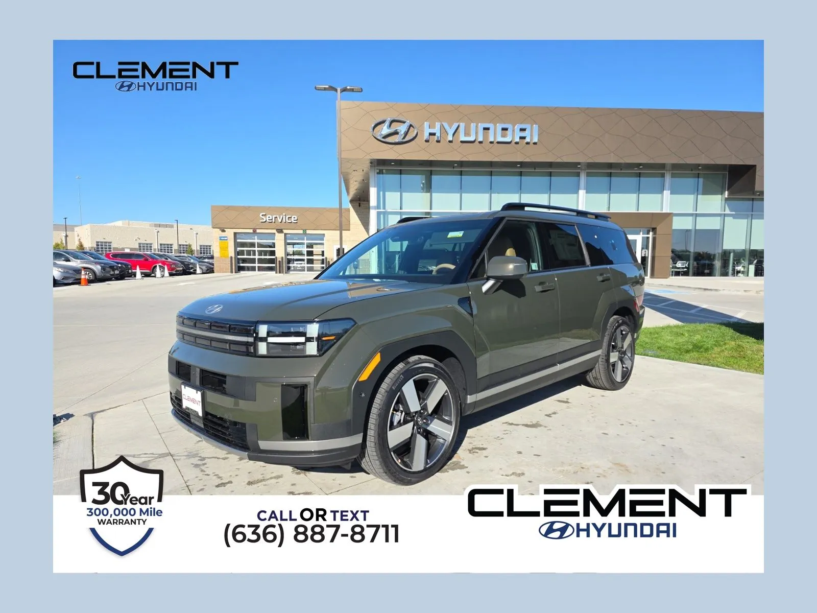 Green 2026 Hyundai Santa Fe Limited for sale in Wentzville, MO