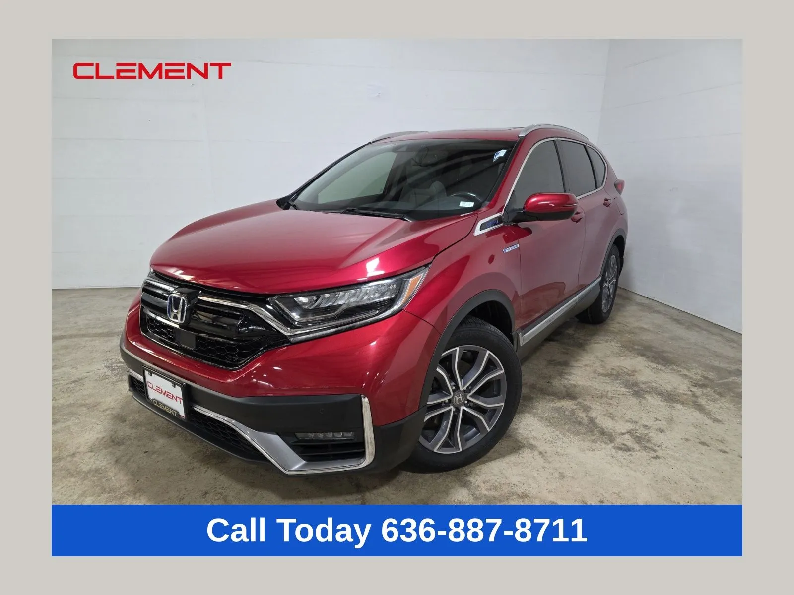 Red 2022 Honda CR-V Hybrid Touring for sale in Wentzville, MO