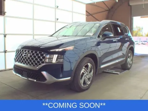 Blue 2021 Hyundai Santa Fe SEL for sale in Wentzville, MO