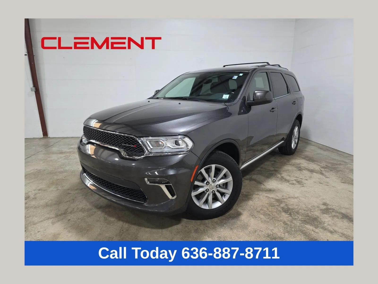Gray 2021 Dodge Durango SXT Plus for sale in Wentzville, MO