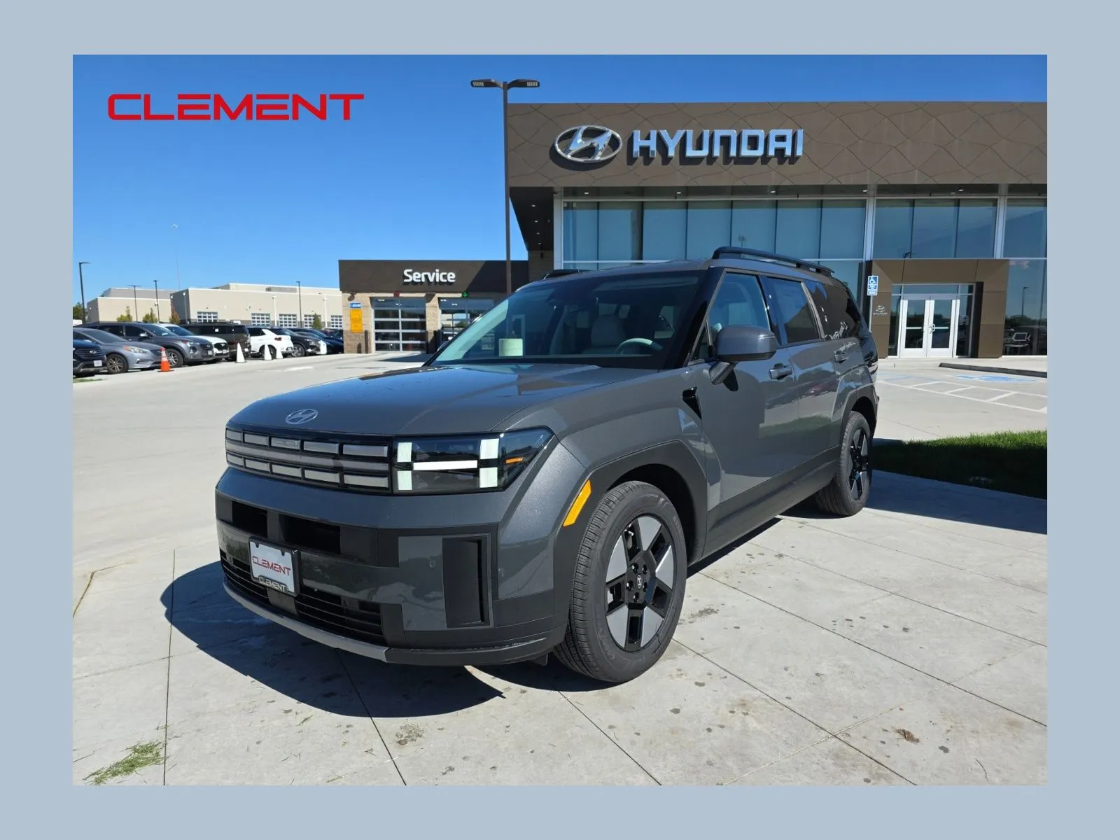 Gray 2026 Hyundai Santa Fe Hybrid SEL for sale in Wentzville, MO