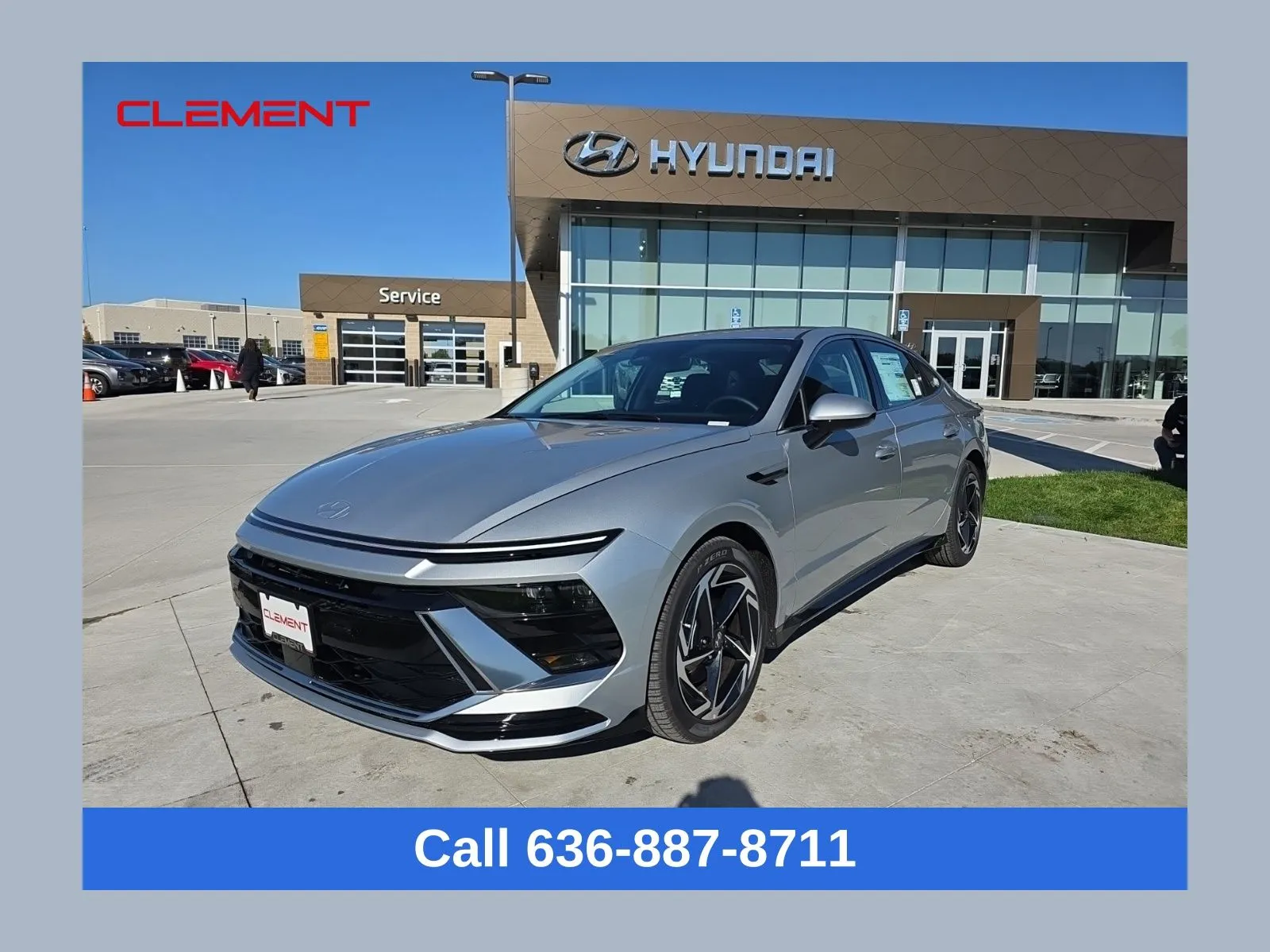 Silver 2026 Hyundai Sonata SEL Sport for sale in Wentzville, MO