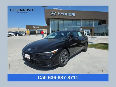 Black 2025 Hyundai Elantra Limited for sale in Wentzville, MO