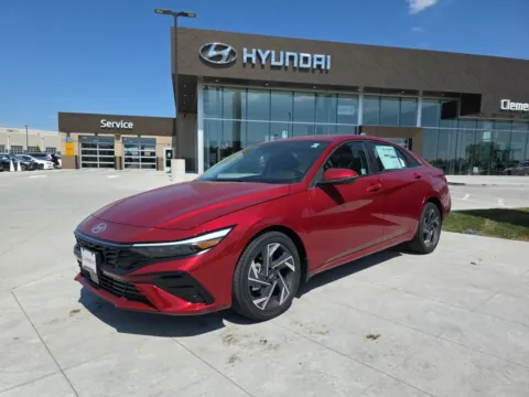 Red 2025 Hyundai Elantra Limited for sale in Wentzville, MO