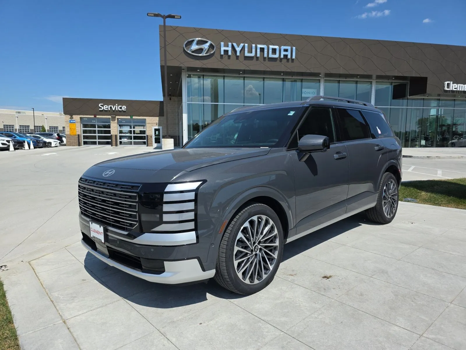 Gray 2026 Hyundai Palisade Calligraphy for sale in Wentzville, MO