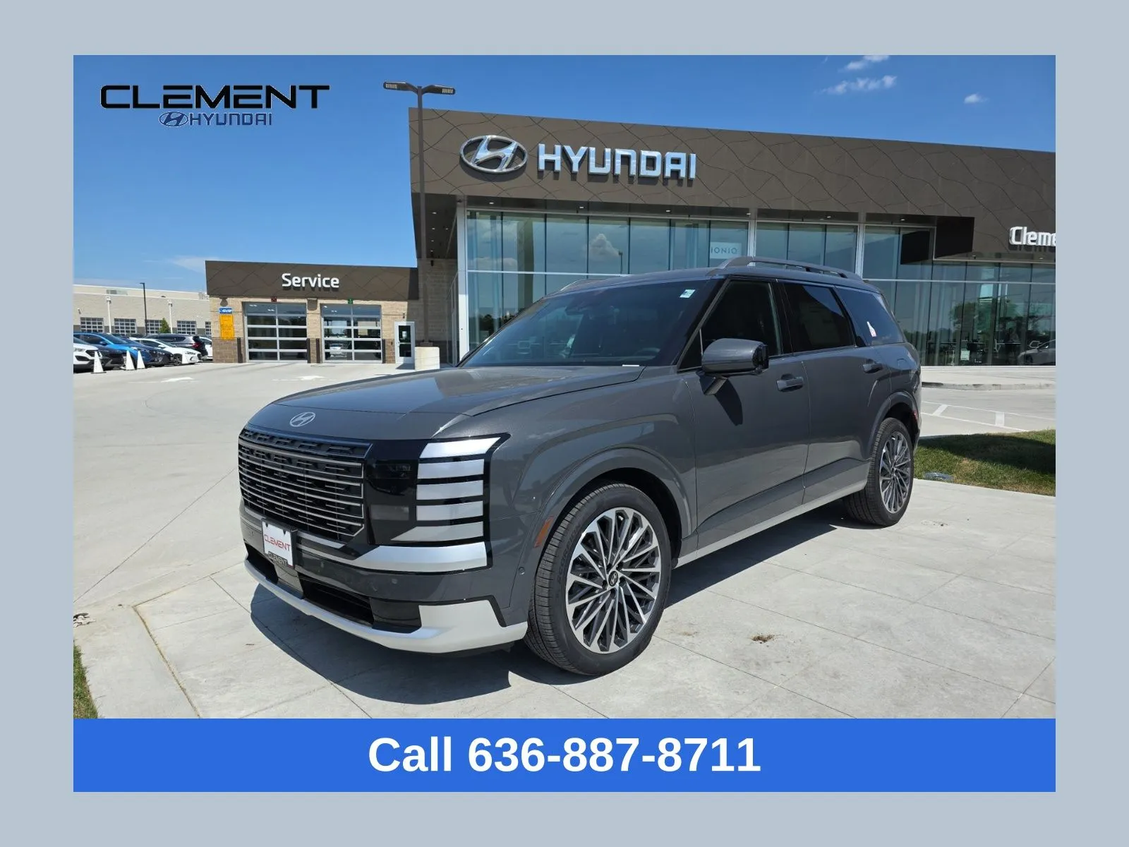 Gray 2026 Hyundai Palisade Calligraphy for sale in Wentzville, MO