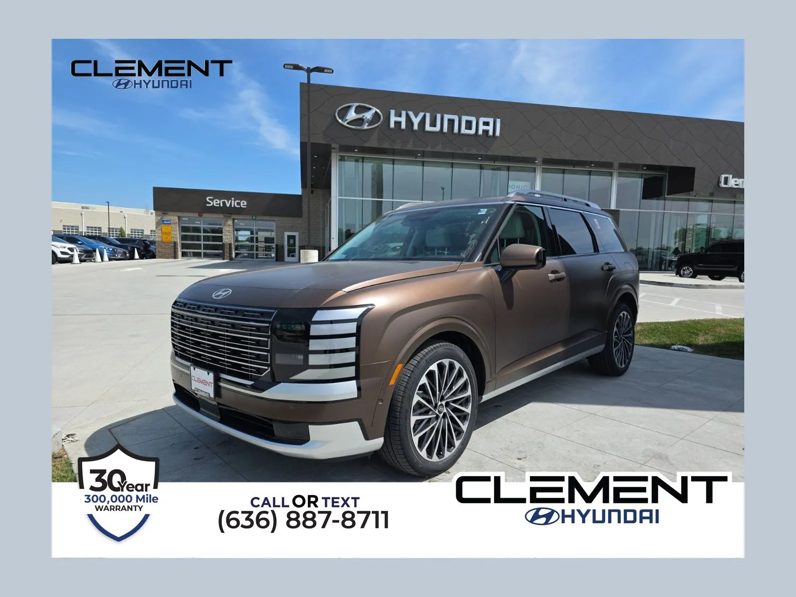 Brown 2026 Hyundai Palisade Calligraphy for sale in Wentzville, MO