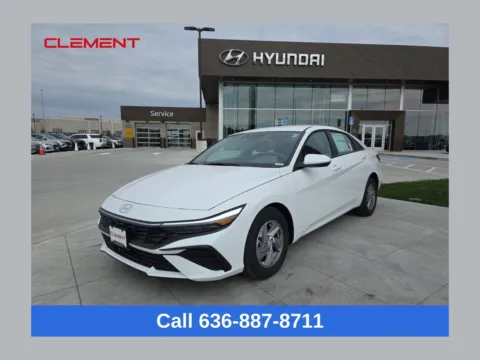 White 2025 Hyundai Elantra SE for sale in Wentzville, MO