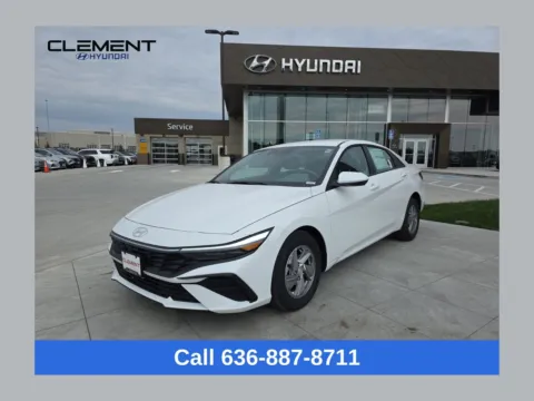 White 2025 Hyundai Elantra SE for sale in Wentzville, MO