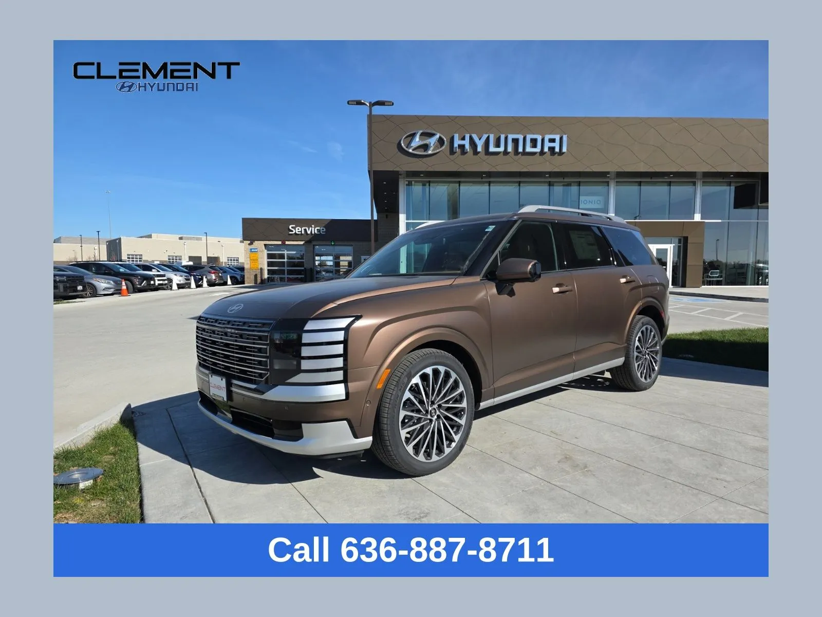 Brown 2026 Hyundai Palisade Calligraphy for sale in Wentzville, MO