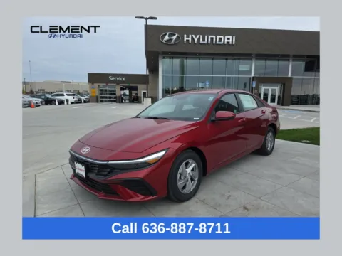 Red 2025 Hyundai Elantra SE for sale in Wentzville, MO