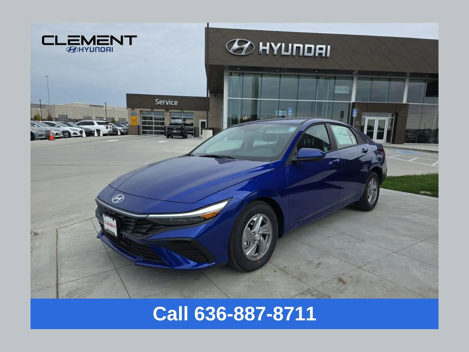 Blue 2025 Hyundai Elantra SE for sale in Wentzville, MO
