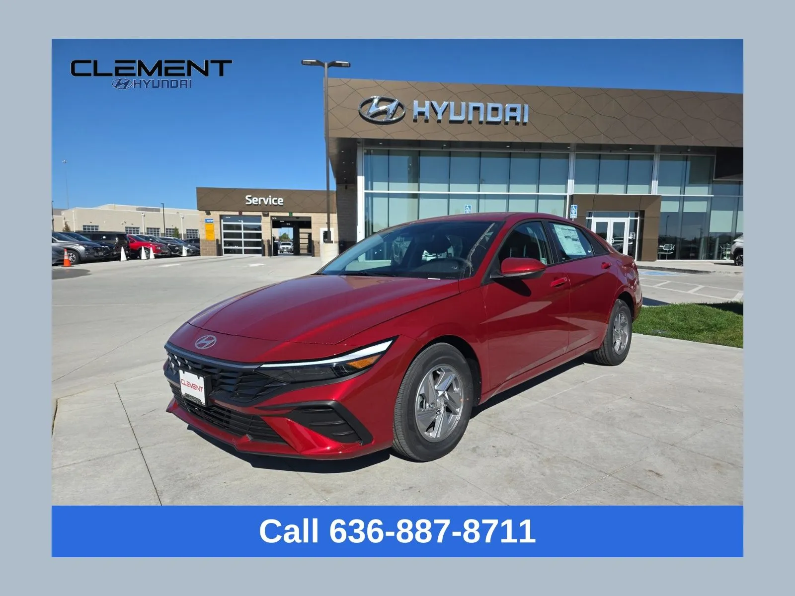 Red 2025 Hyundai Elantra SE for sale in Wentzville, MO