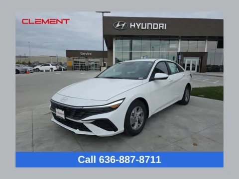 White 2025 Hyundai Elantra SE for sale in Wentzville, MO