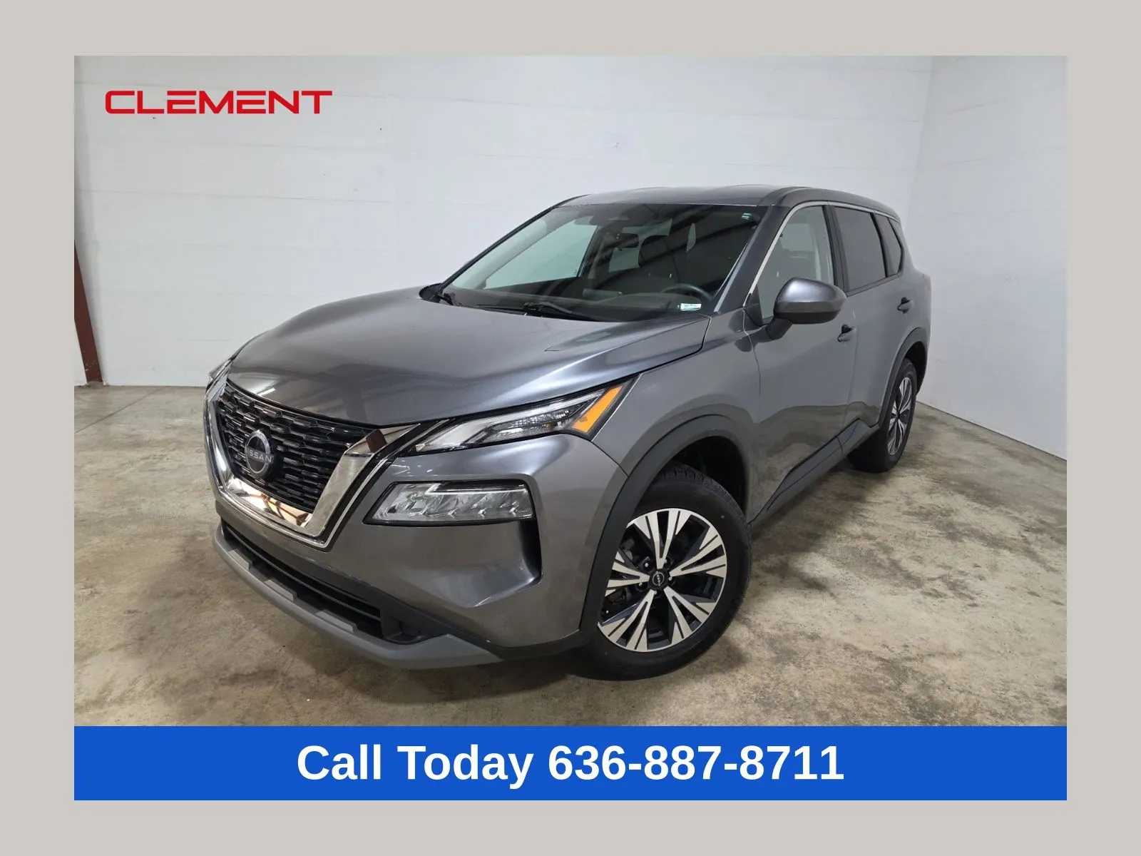 Gray 2023 Nissan Rogue SV for sale in Wentzville, MO