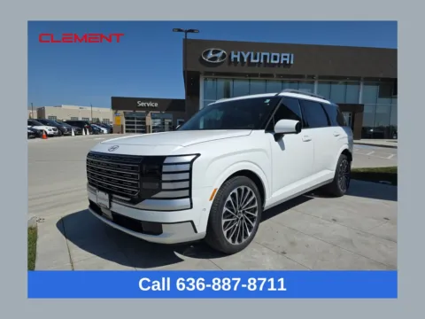White 2026 Hyundai Palisade Calligraphy for sale in Wentzville, MO