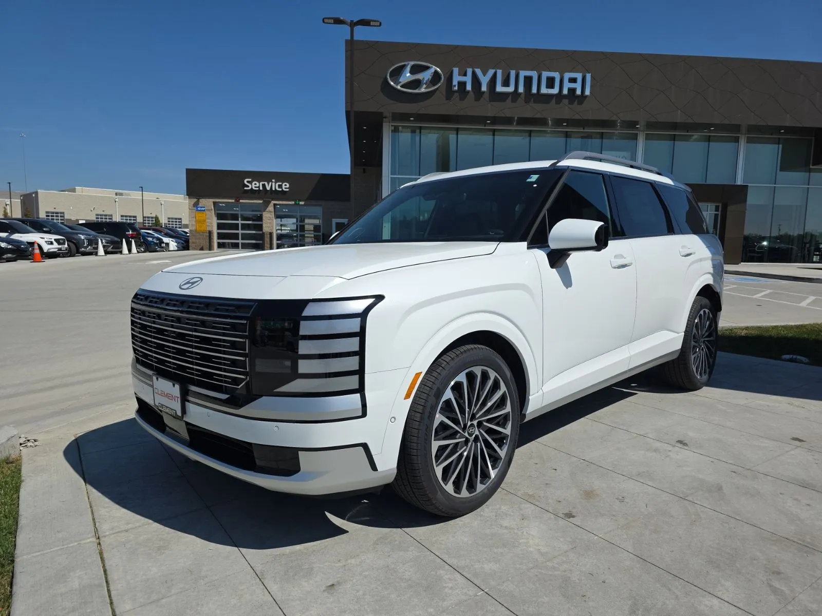 White 2026 Hyundai Palisade Calligraphy for sale in Wentzville, MO