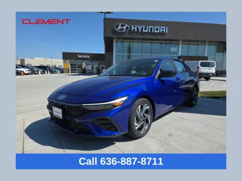 Blue 2025 Hyundai Elantra SEL Sport for sale in Wentzville, MO