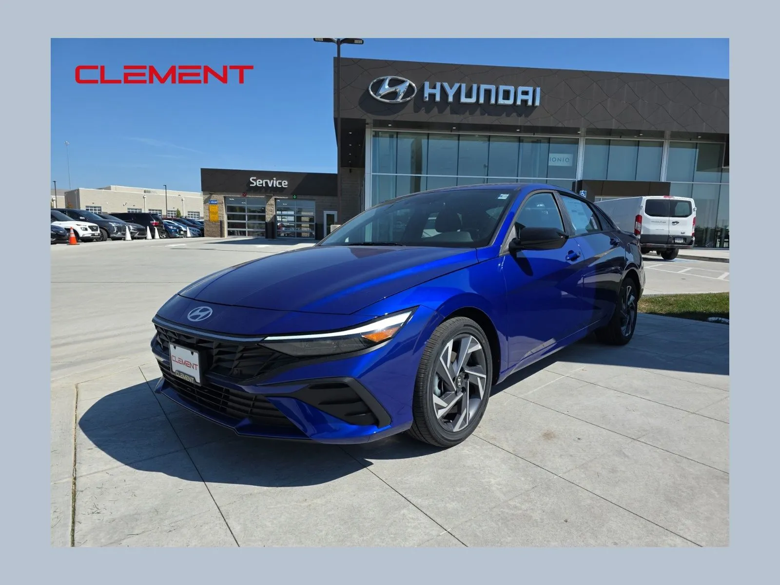 Blue 2025 Hyundai Elantra SEL Sport for sale in Wentzville, MO