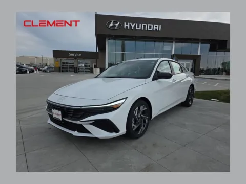 White 2025 Hyundai Elantra SEL Sport for sale in Wentzville, MO