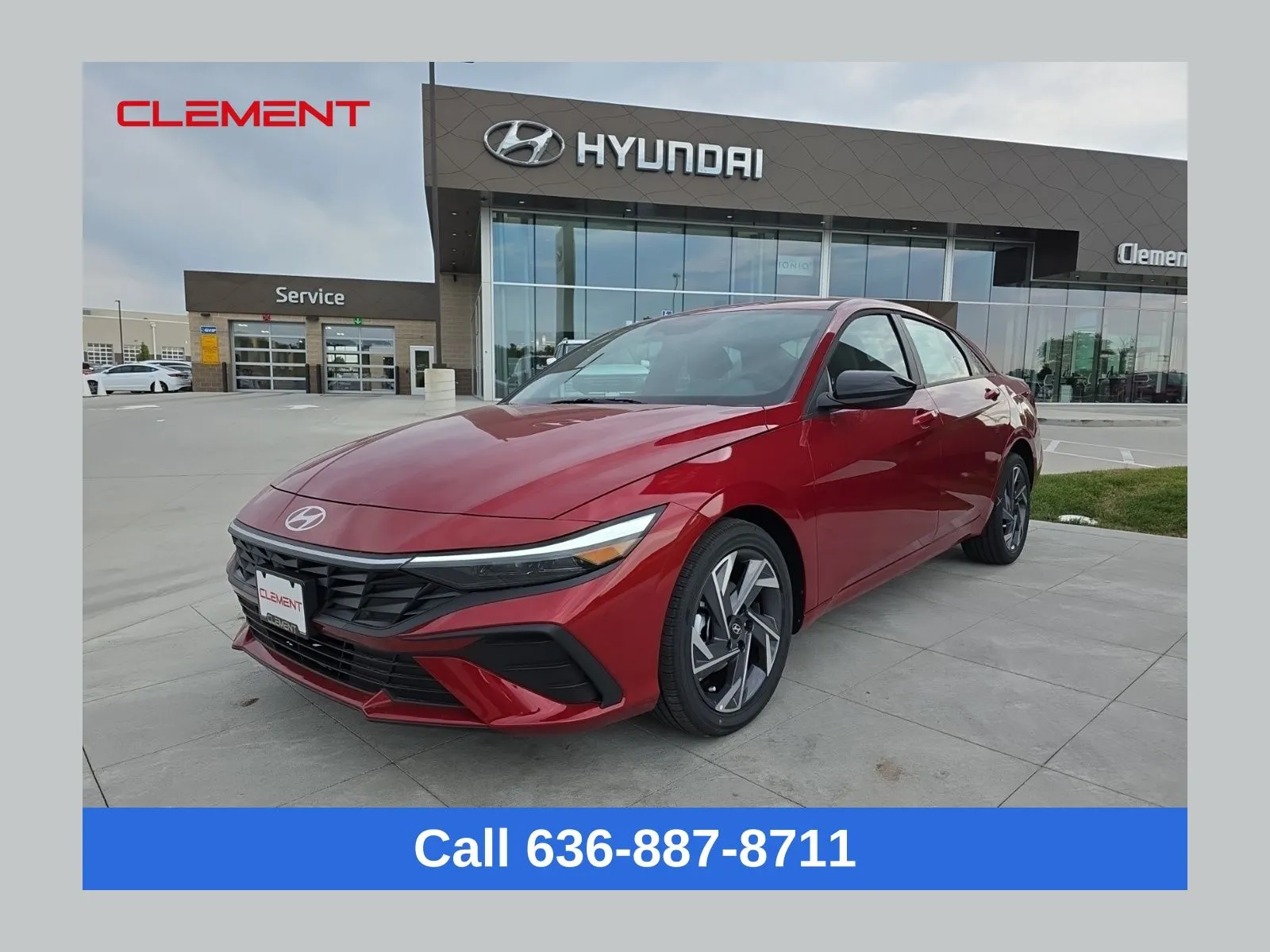 Red 2025 Hyundai Elantra SEL Sport for sale in Wentzville, MO