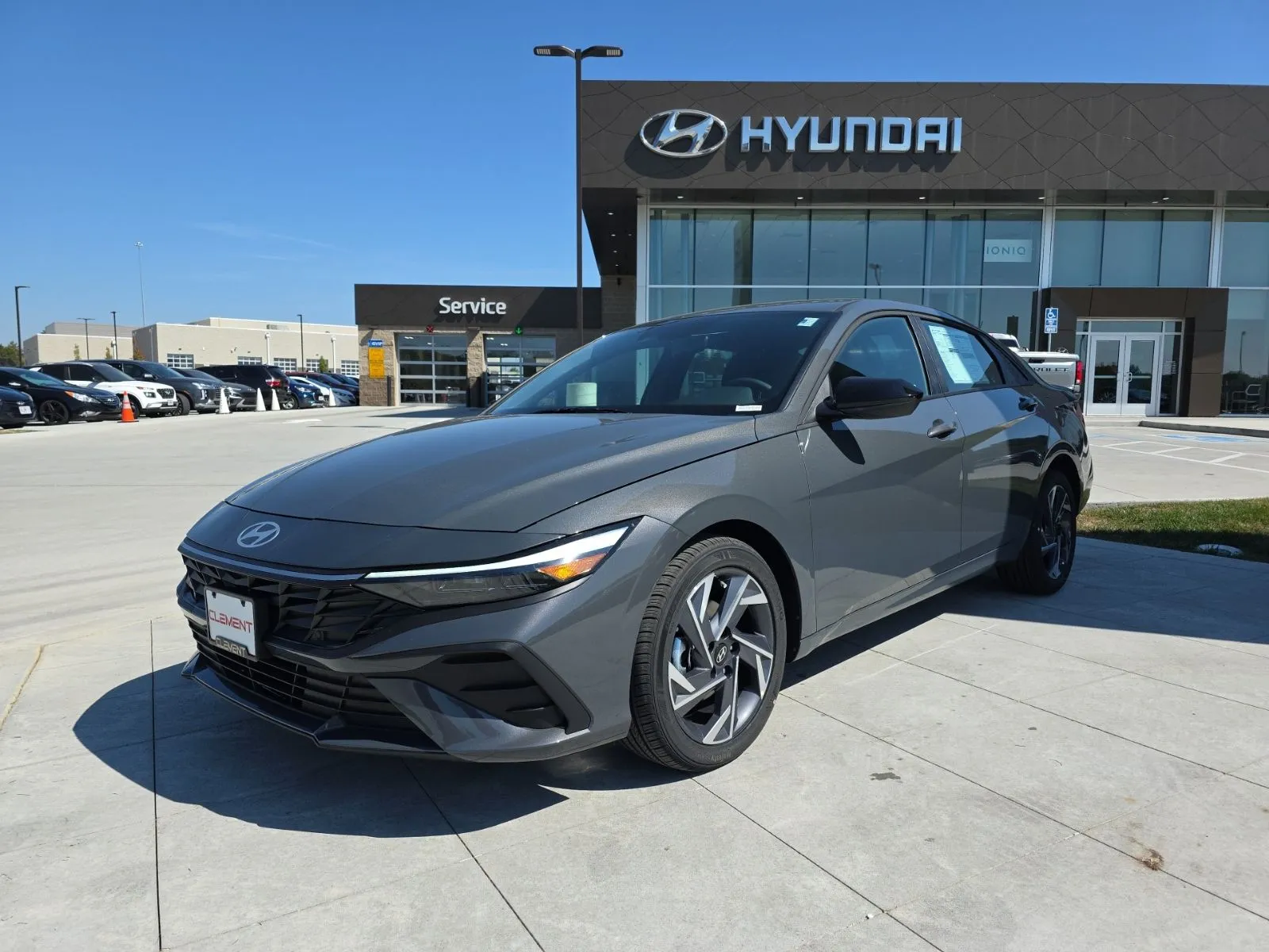 Gray 2025 Hyundai Elantra SEL Sport for sale in Wentzville, MO