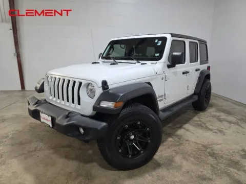 White 2018 Jeep Wrangler Unlimited Sport for sale in Wentzville, MO