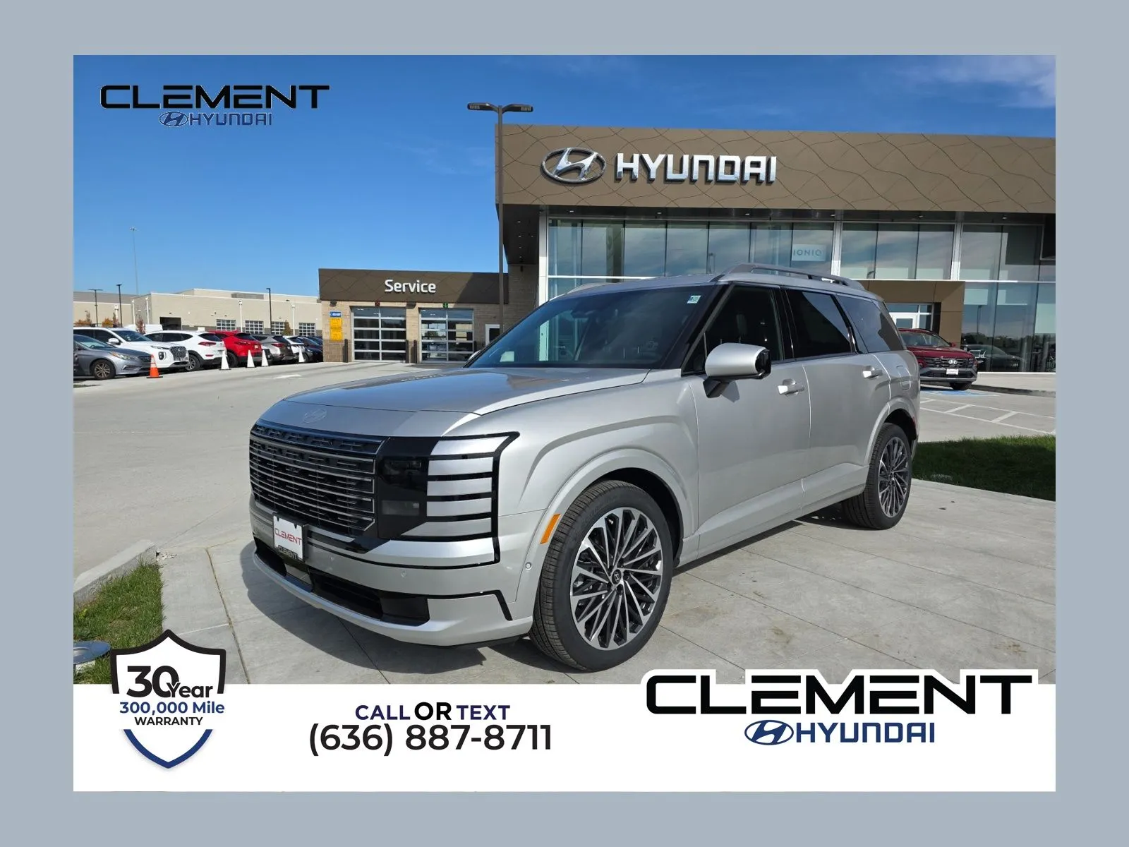 Silver 2026 Hyundai Palisade Calligraphy for sale in Wentzville, MO
