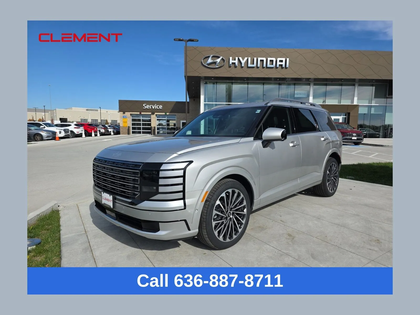 Silver 2026 Hyundai Palisade Calligraphy for sale in Wentzville, MO