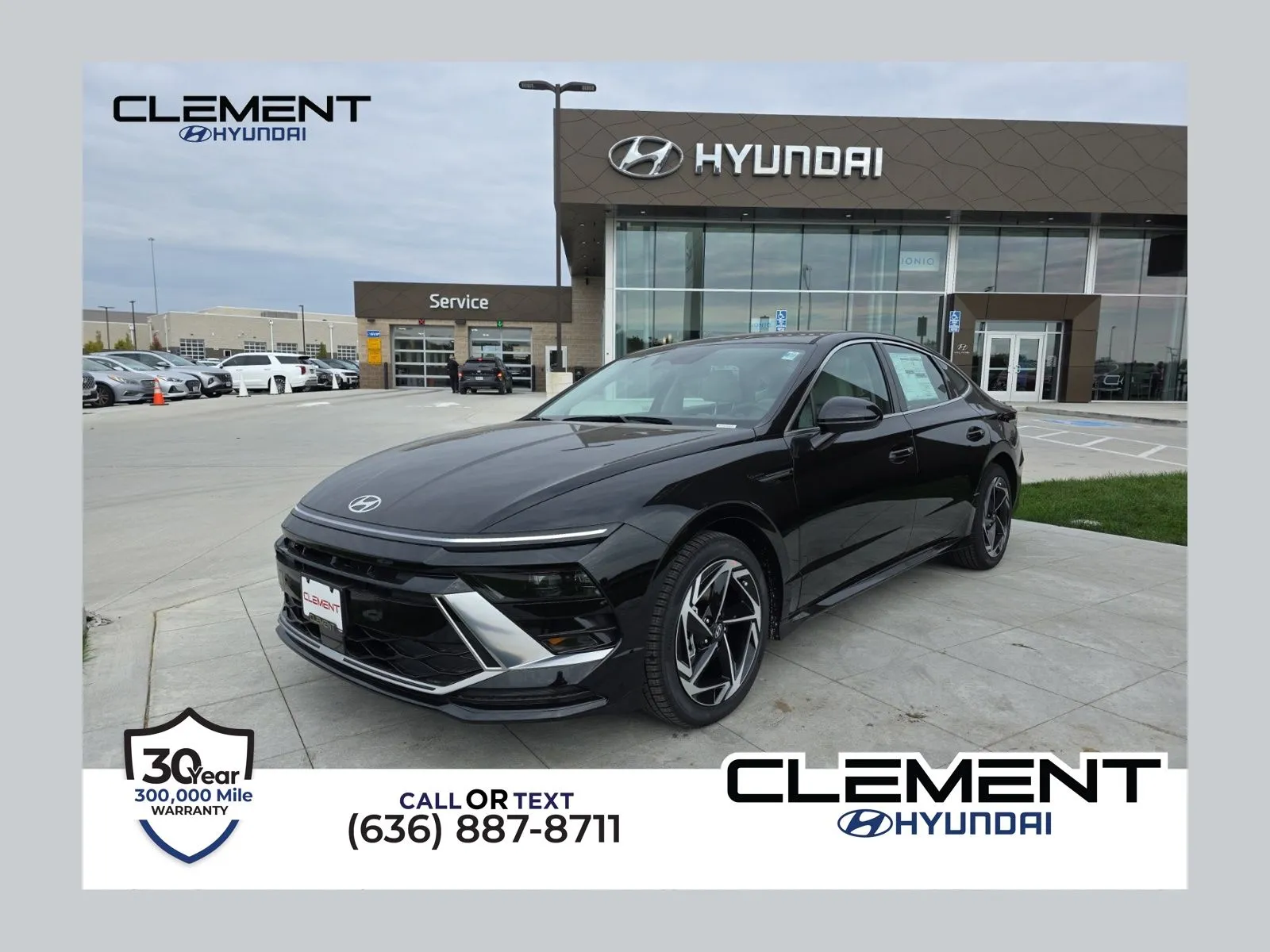 Black 2026 Hyundai Sonata SEL Sport for sale in Wentzville, MO