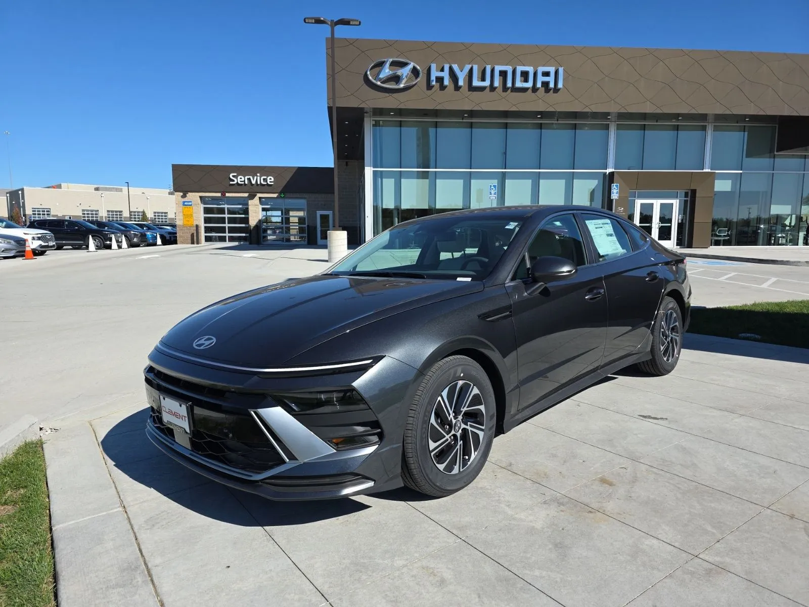 Gray 2026 Hyundai Sonata Hybrid Blue for sale in Wentzville, MO