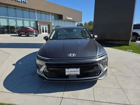 Photos of 2026 Hyundai Sonata Hybrid Blue for sale in Wentzville, MO at Clement Hyundai