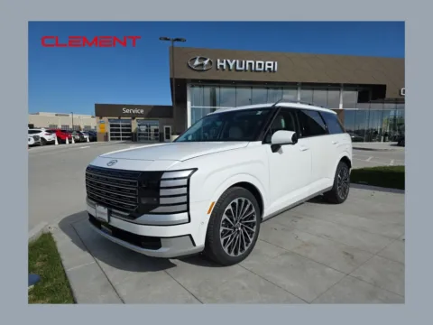 White 2026 Hyundai Palisade Calligraphy for sale in Wentzville, MO