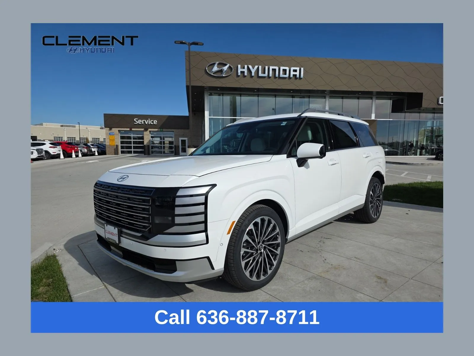 White 2026 Hyundai Palisade Calligraphy for sale in Wentzville, MO