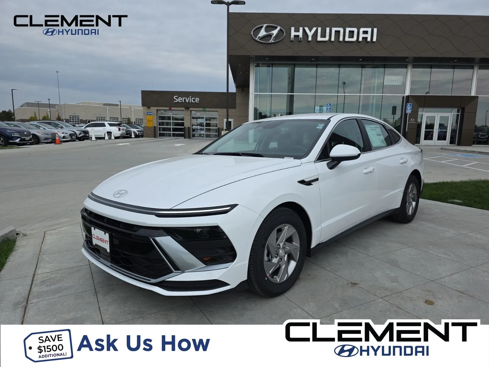 White 2026 Hyundai Sonata SE for sale in Wentzville, MO