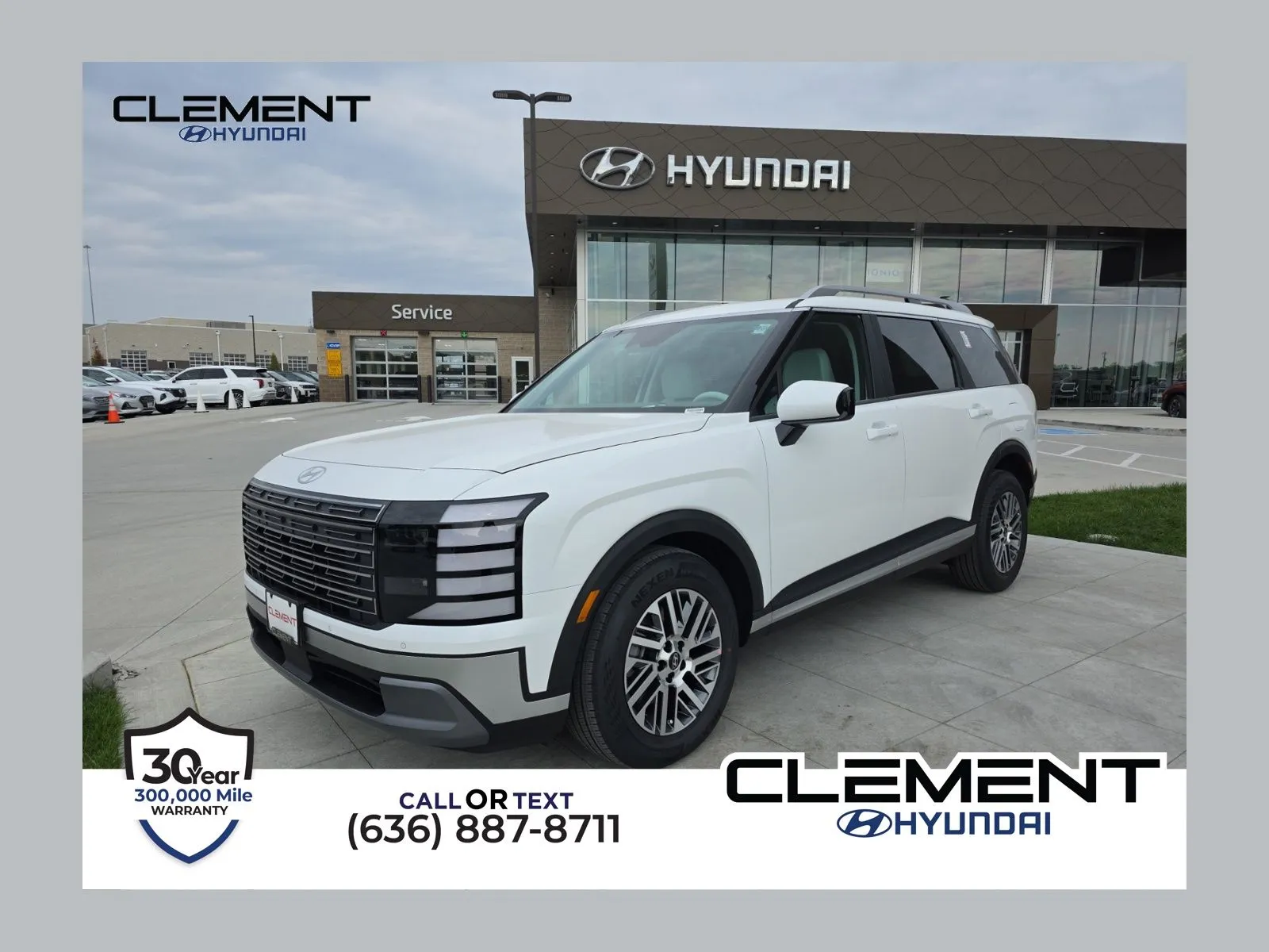 White 2026 Hyundai Palisade SEL Convenience for sale in Wentzville, MO